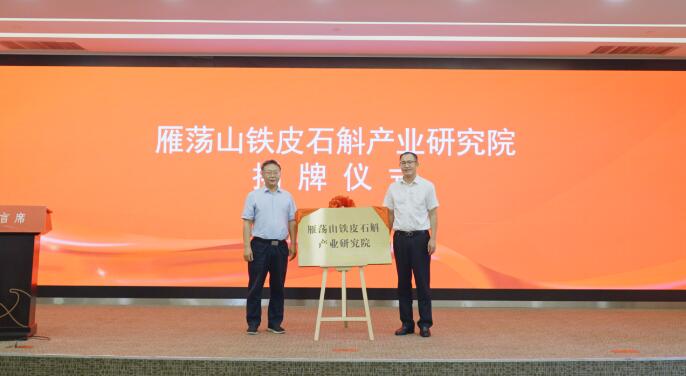 讓“小石斛”長成“大産業” 樂清成立雁蕩